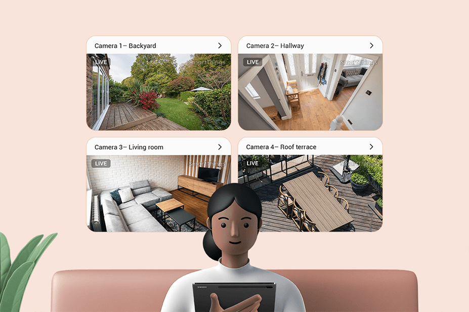 Monitor multiple cameras at once content image thumbnail